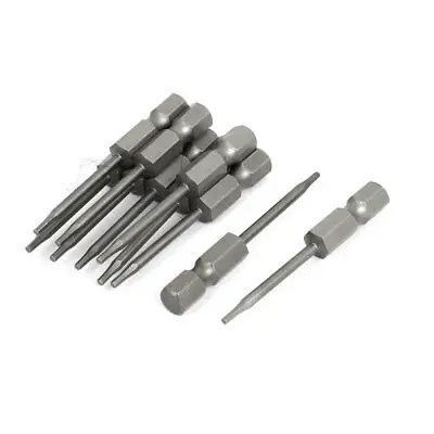 

50mm Long H1.5 Hexagon Magnetic Insert Screwdriver Bits 10pcs