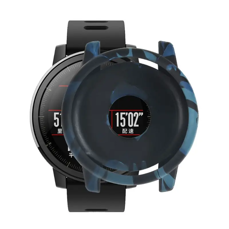 1 шт. мягкий защитный силиконовый чехол Защитный чехол для Huami Amazfit Stratos 2/2S спортивные часы аксессуары