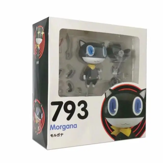 10 см игра аниме Persona 5 P5 Моргана Мона Кот 793 # Q Ver. ПВХ экшн фигурки коллекционные
