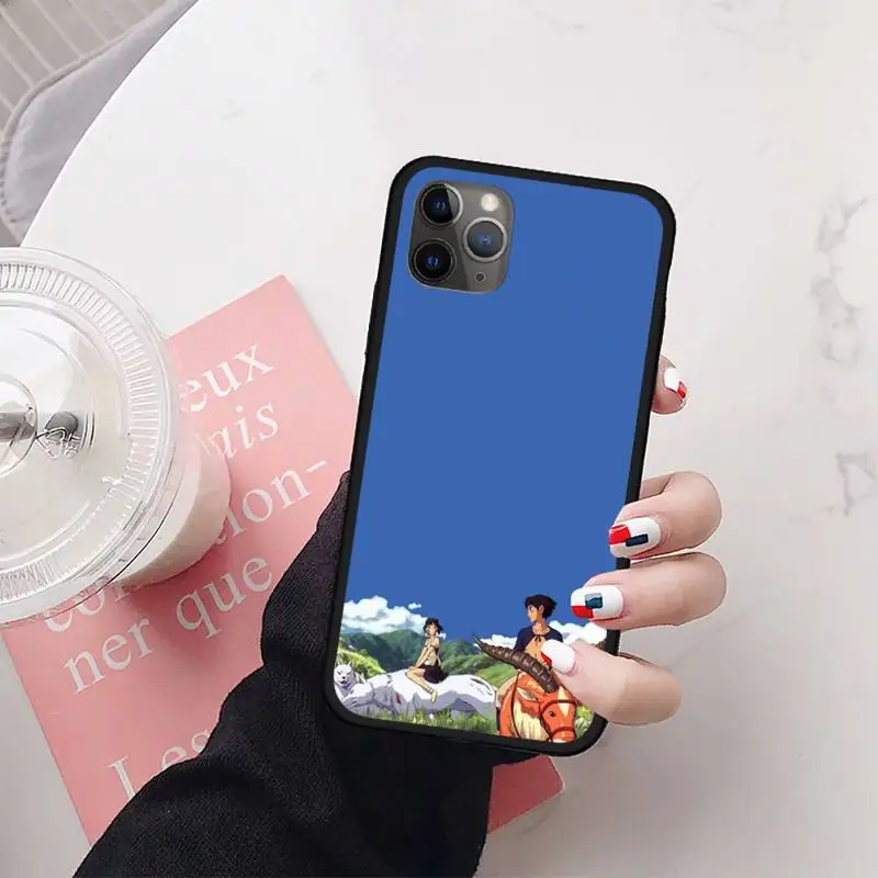 

Mononoke Hime Phone Case for iPhone 11 12 mini pro XS MAX 8 7 6 6S Plus X 5S SE 2020 XR