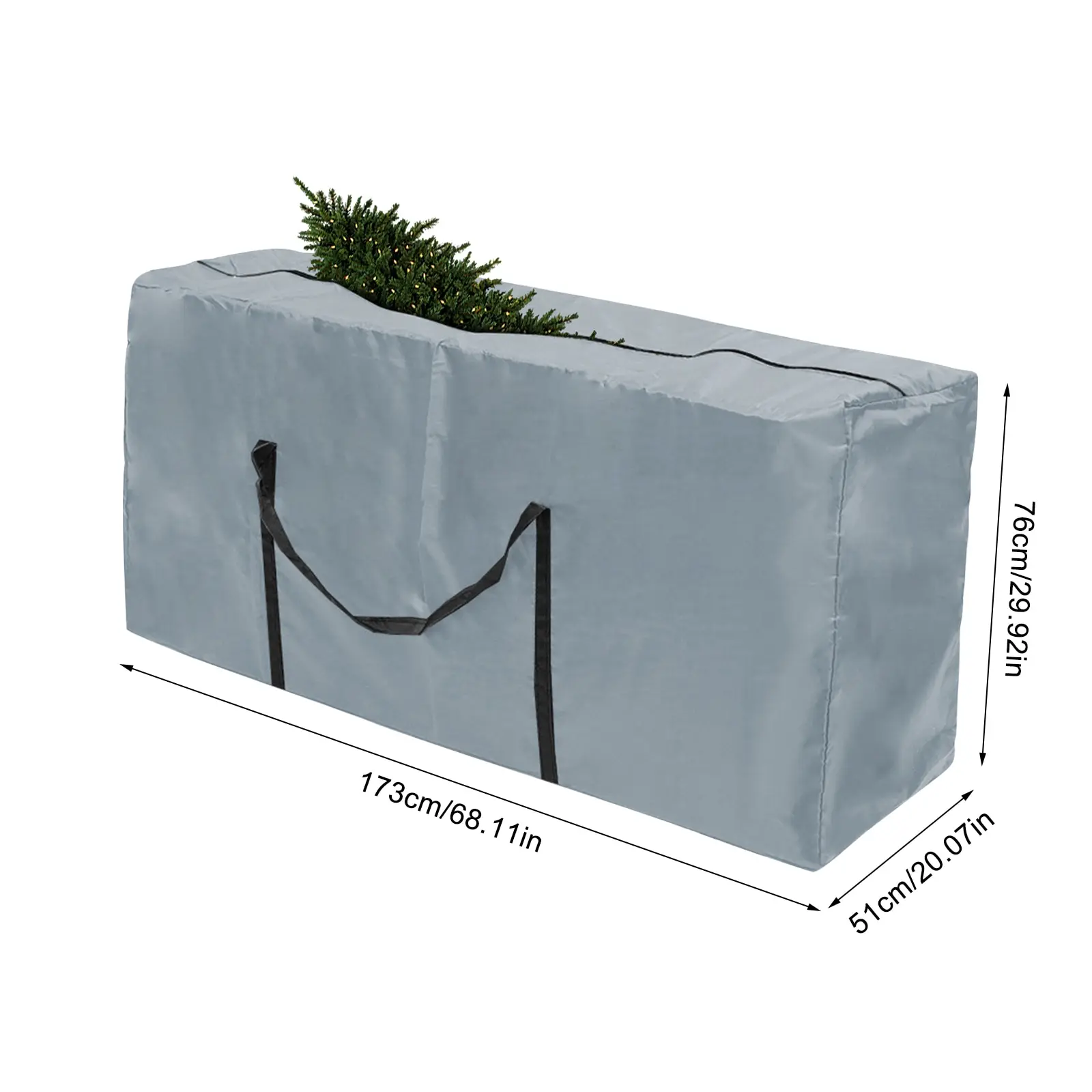 

Christmas Tree Storage Bag Oxford Waterproof Xmas Large Tree Container Reinforced Wide Handle Artificial Xmas Tree Storage new