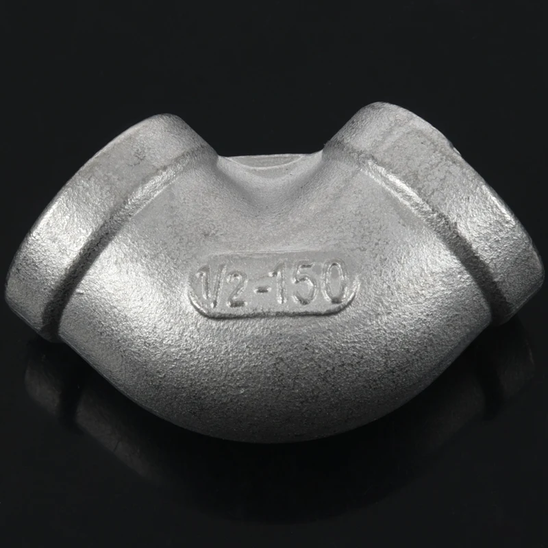 Hot XD-1/2BSP Female 90 Degree Stainless Steel Equal Elbow Pipe Fitting | Обустройство дома