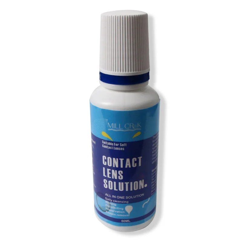 mill creek 60ml contact lens solution nursing for eyes contact lenses water liquid pupil cleaning health care portable eye drop free global shipping