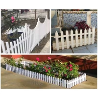 white pvc plastic fence european style for garden driveway gates christmas tree benl889