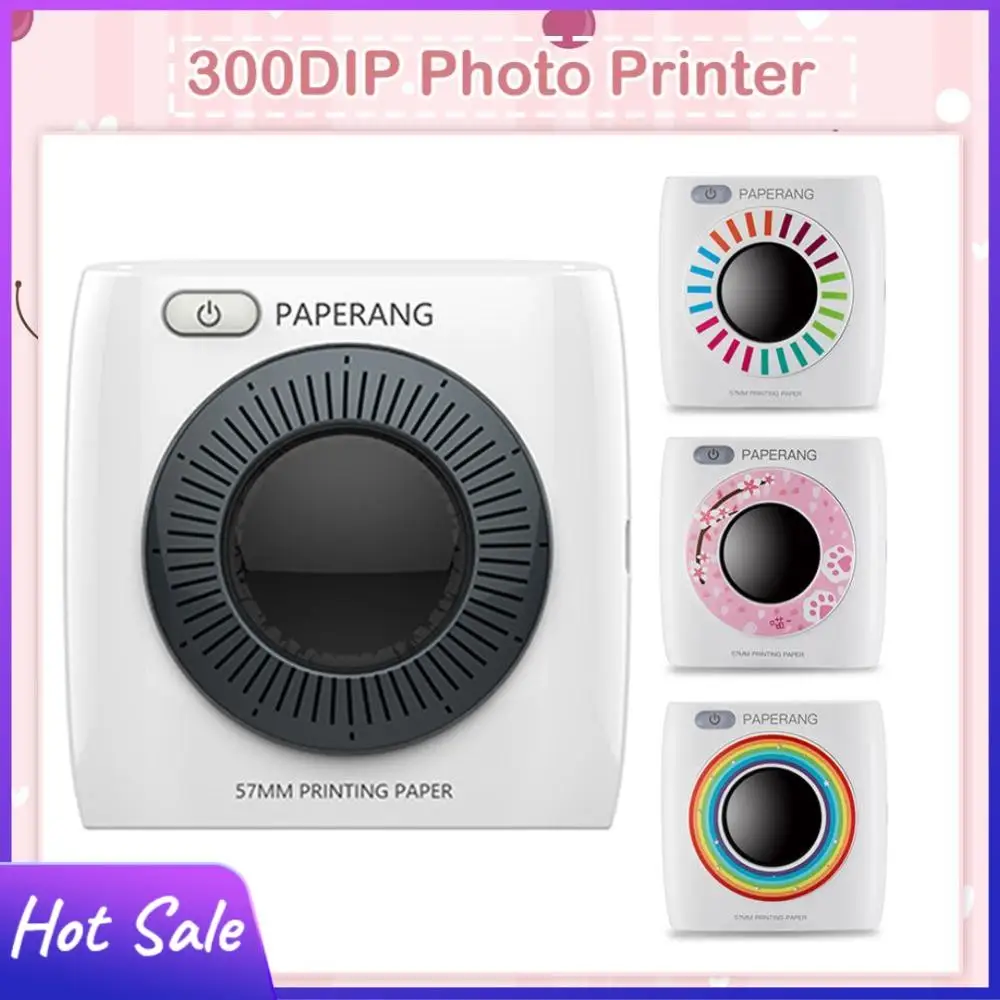Bluetooth мини принтер PAPERANG P2 портативный карманный Термопринтер для фото HD этикеток