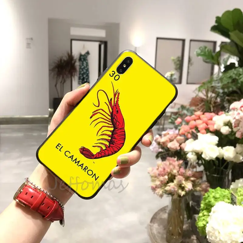

Loteria Card Mexican Bingo Lottery Phone Case for iPhone 11 12 mini pro XS MAX 8 7 6 6S Plus X 5S SE 2020 XR