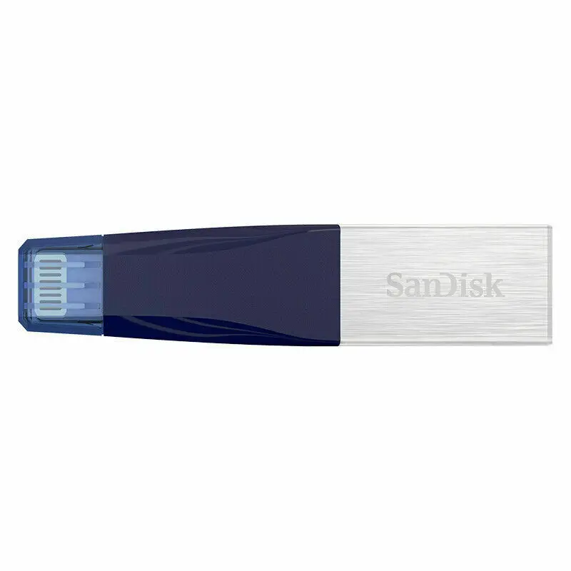 Двойной Флеш-накопитель Sandisk iXPAND USB3.0 OTG флеш-накопитель 32 Гб 64 128G для перехода от