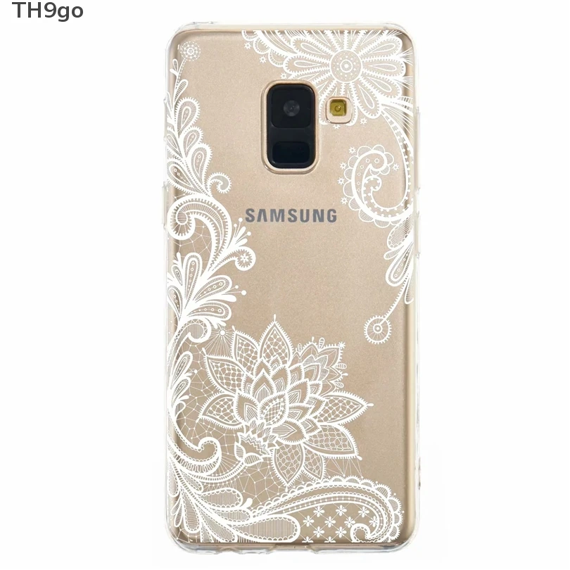 Мягкий силиконовый прозрачный чехол для телефона Samsung Galaxy A5 2017 A6 A7 A8 Plus 2018