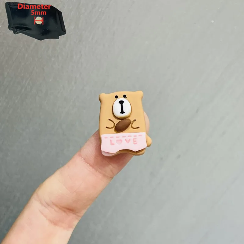 Милые полимерные Мультяшные животные фотообои 1 шт. милая курица пчела Медведь