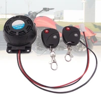 12v dual remote motorcycle alarm105 125db motorcycle remote control alarm horn anti theft security system