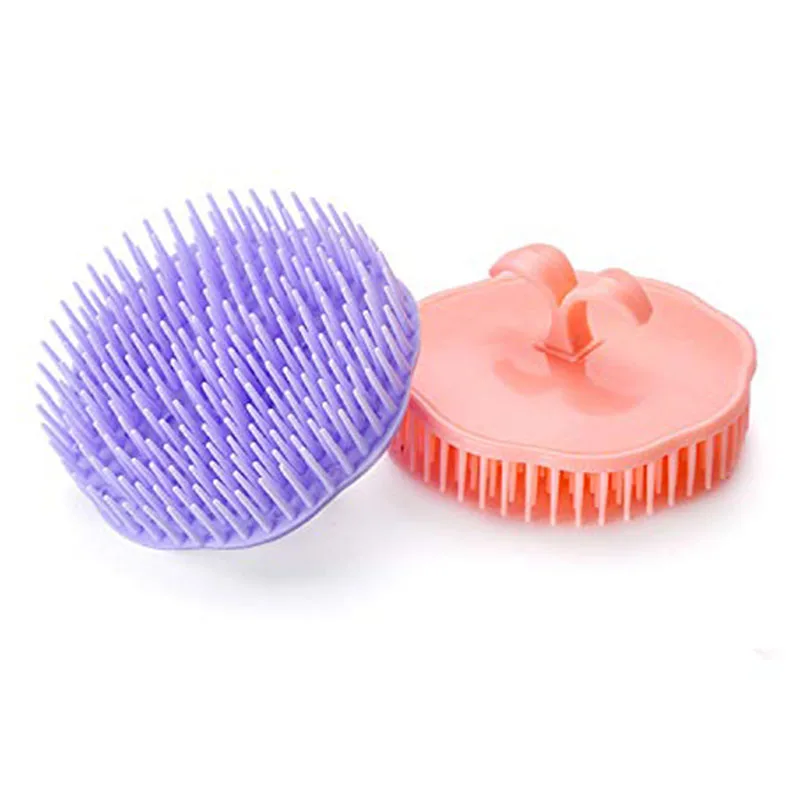 

Hair Scalp Brush Dandruff Cleaning Brush Shampoo Massage Comb Soft Glue Comb Head Acupoint Therapy Comb Bath Scrubber Randomly