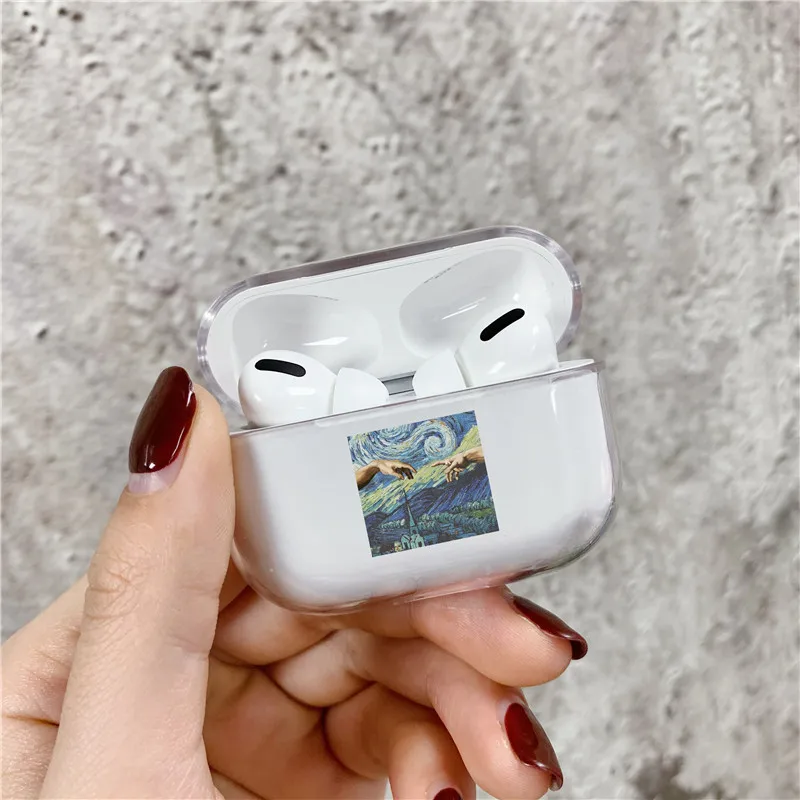 Style 6 Модный Забавный чехол для Apple Airpods Pro, прозрачный жесткий чехол для Air pods Pro, защитный чехол для гарнитуры - Цвет: Style 6