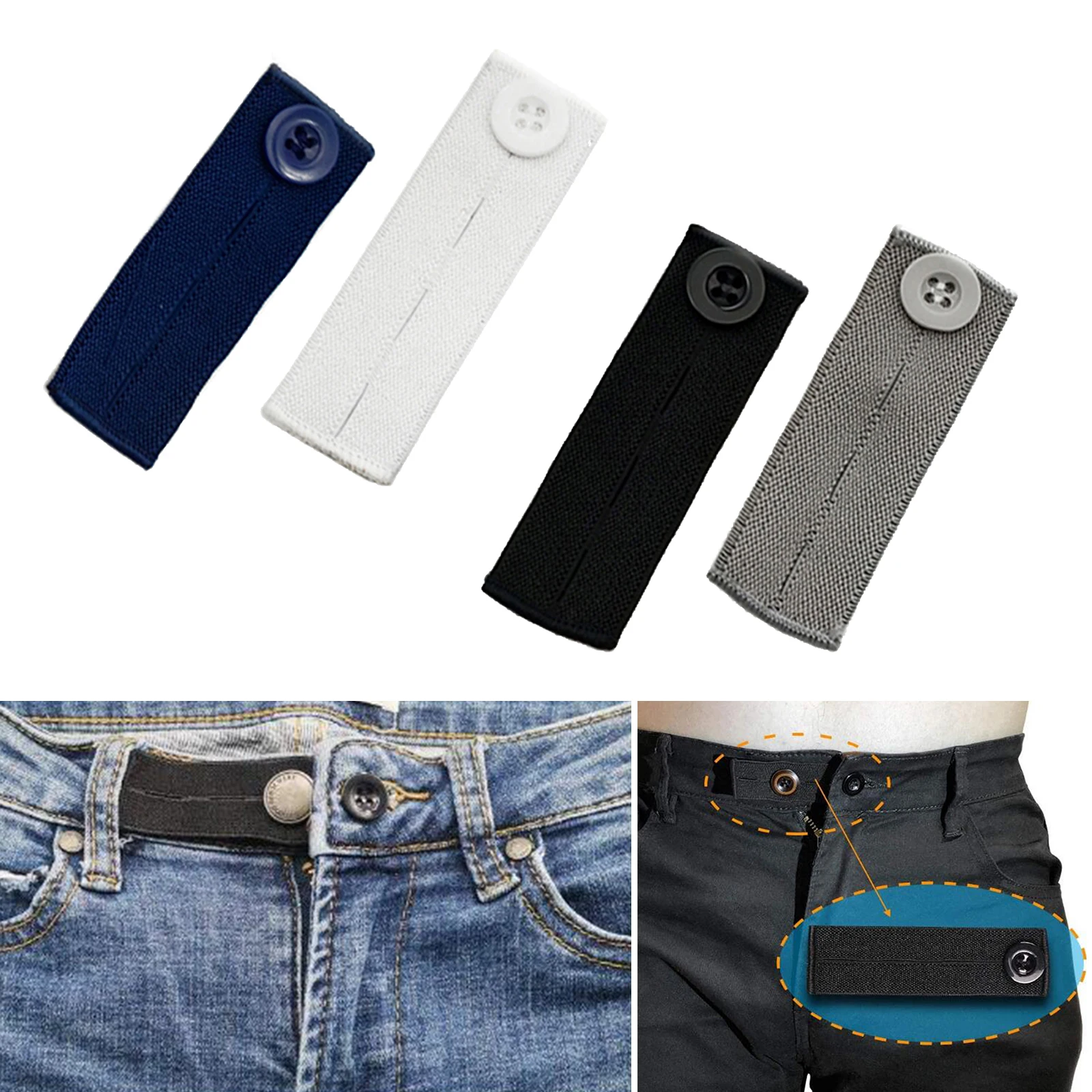 4 упаковки кнопки расширения для мужчин и женщин мужские искусственные/шейные