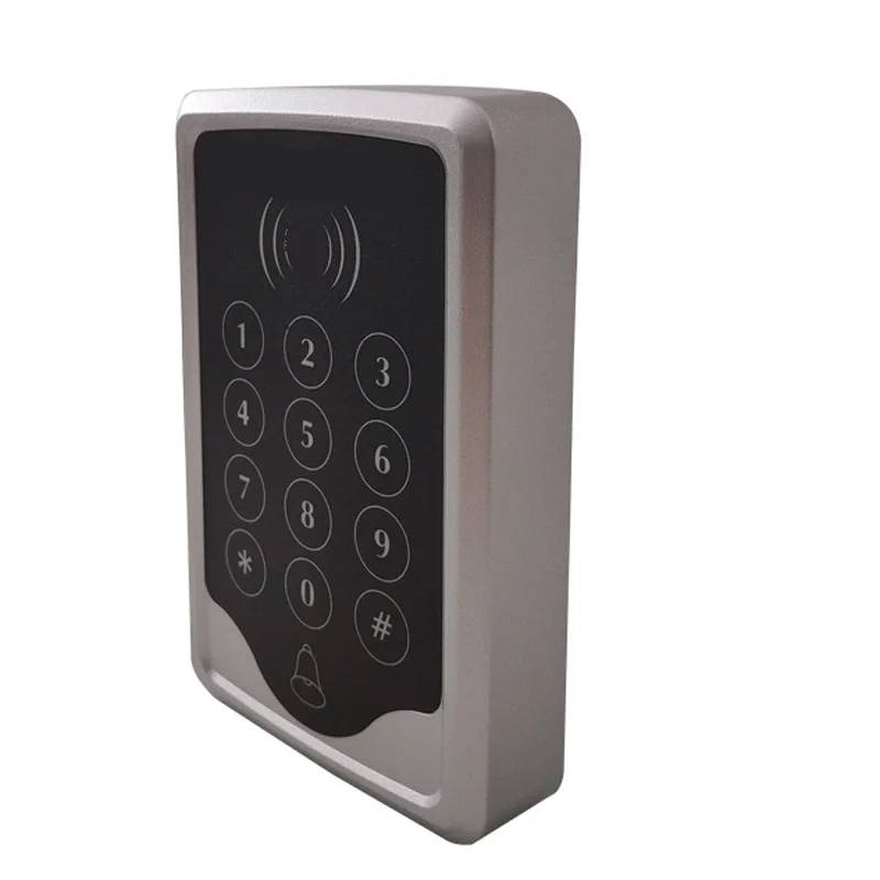 

Проводка БЕСПЛАТНАЯ Беспроводная кнопка контроля доступа нержавеющая сталь смарт-карты контроля доступа машина