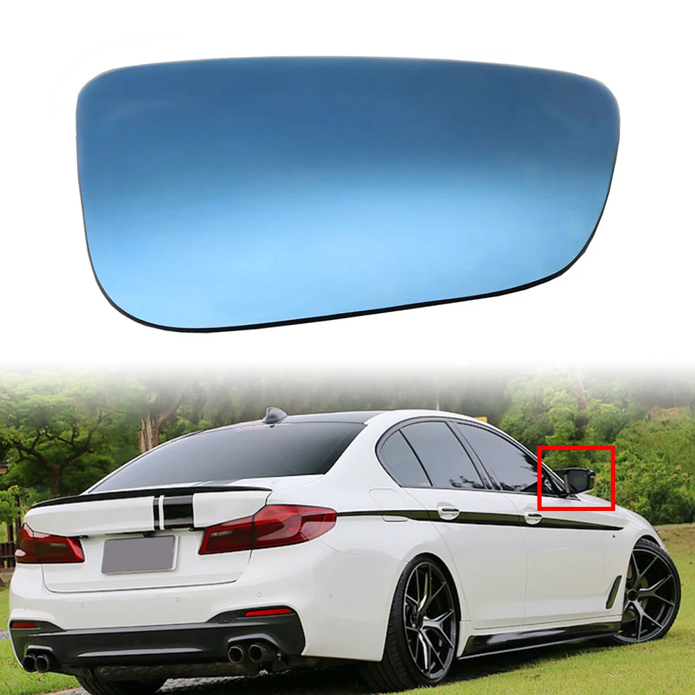 

Car Rear View Wing Mirror Glass Aspherical Heated For BMW 5 6 Series G30 F90 M5 18-20 & 3 7 8 Series G11 G15 G20 Right Side