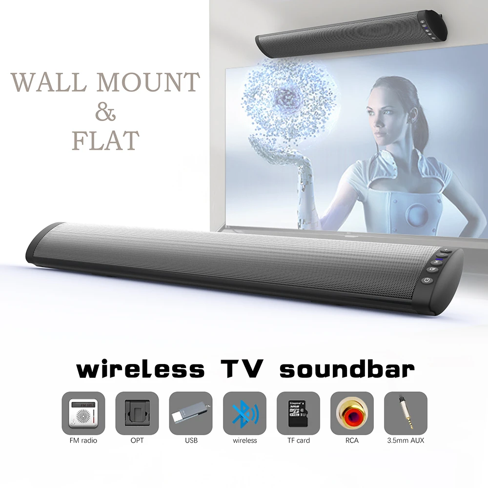 BS 41 20 Вт домашние аудио и ТВ динамики Soundbar колонки s супер бас стерео громкий