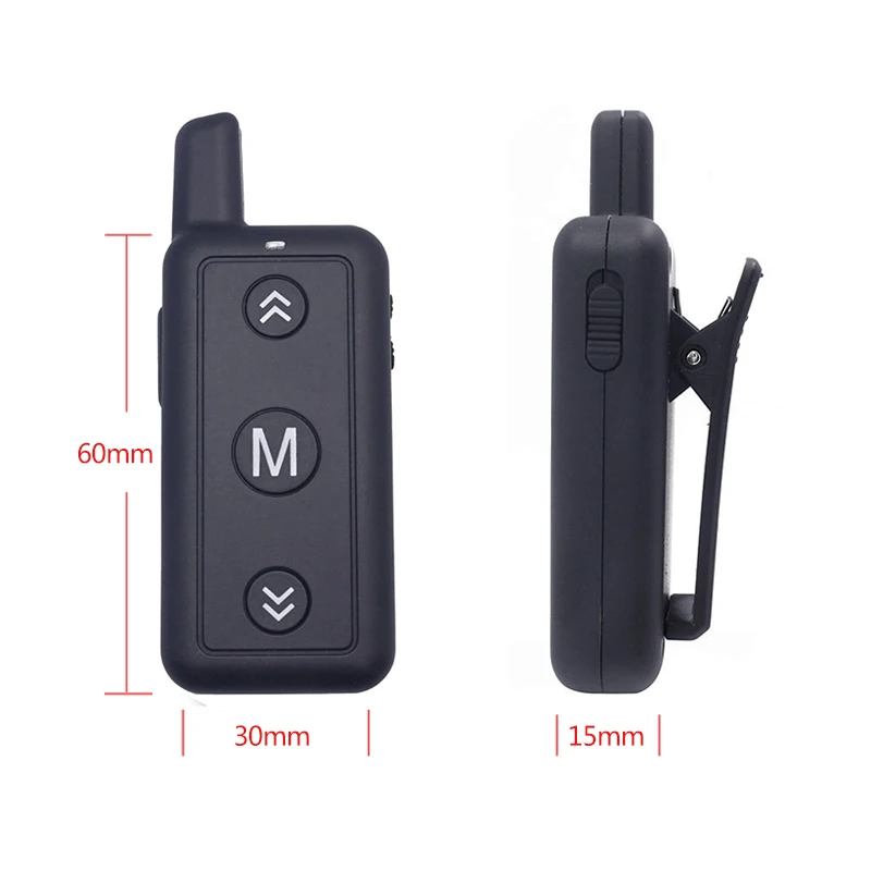 4 шт. LEIXEN VV-109 Мини Портативная рация 0 5 Вт с USB питанием и наушниками UHF 400-470 МГц 16CH