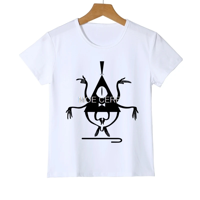 Милая Детская рубашка детские футболки с Гравити Фолз тайна атака Летние