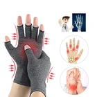 1 пара сжатия артрит перчатки, поддержка запястья хлопок боли в суставах ручной напульсник Для женщин мужчин терапевтический браслет поддержку