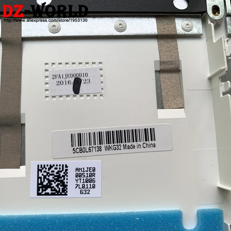 Подставка для рук белая верхняя крышка с чешской клавиатурой и сенсорной панелью