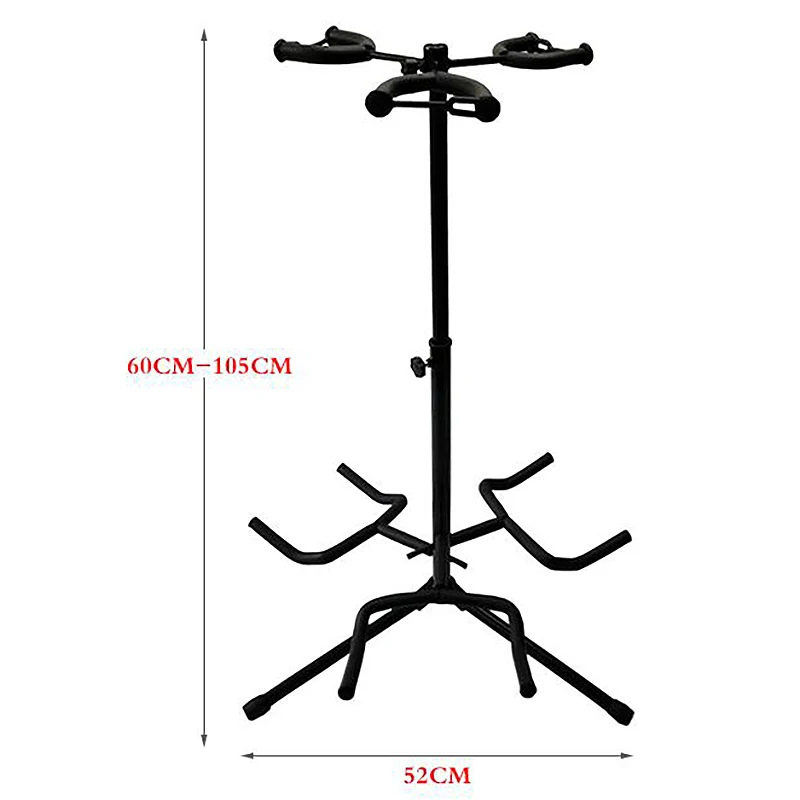 Универсальная подставка для гитары черный складной штатив акустической