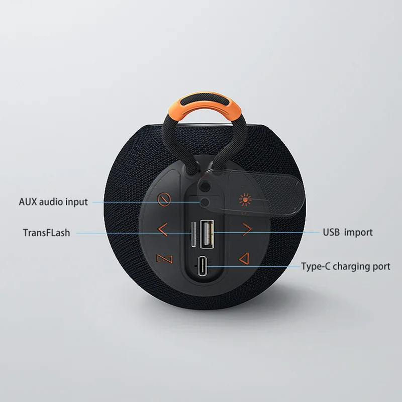 Wireless Bluetooth Speakers Portable Subwoofer Homepod Mini Same Style Support Card Radio Anti-fall Voice Prompt Call Function |