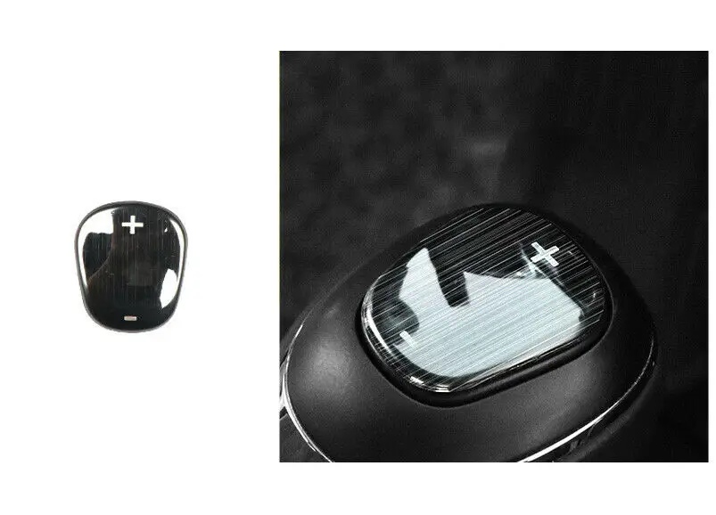 

Black Titanium Console Gear Shift Knob Cover Trim For 2018-2021 Chevrolet Equinox Car modification Auto parts