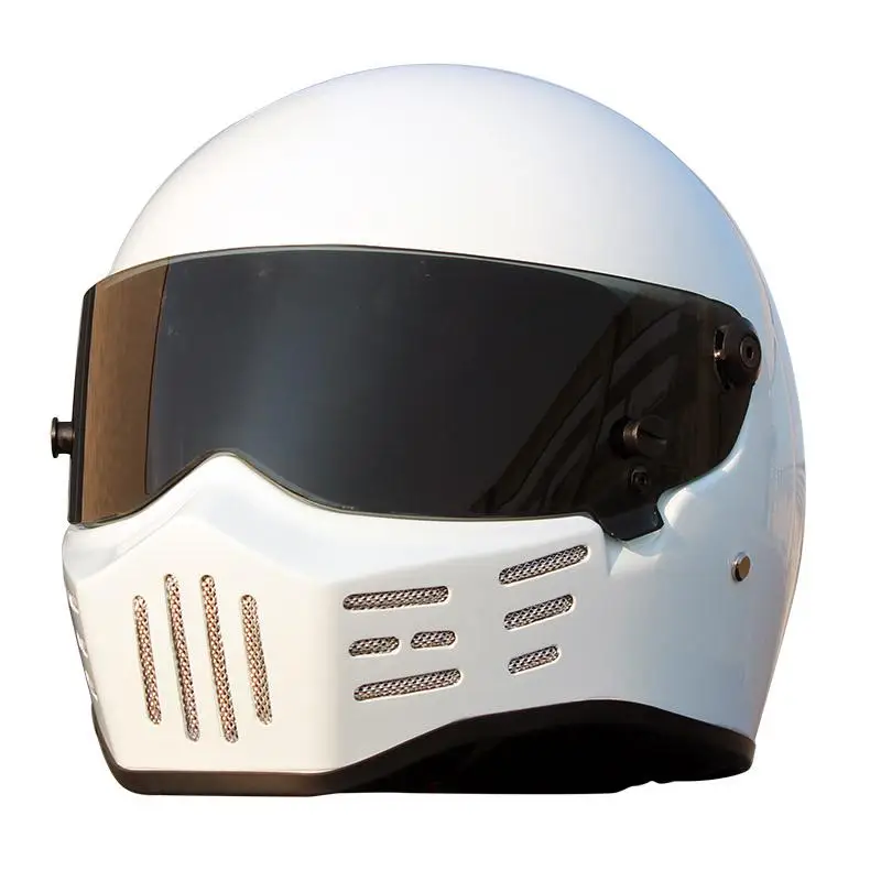 DIY CRG ATV-8 Персонализированная наклейка "Simpson" мотогонок полный шлем F1 Capacete De Moto Riding Cascos Motorrad - Цвет: White 3
