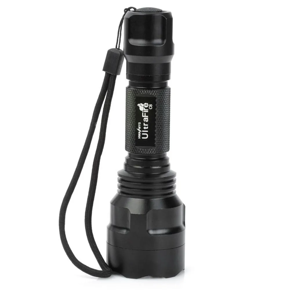 

C8 Flashlight XML-T6 LED Tactical Flashlight Torch Waterproof Hunting Lantern Luz Super Bright 18650 Flashlight