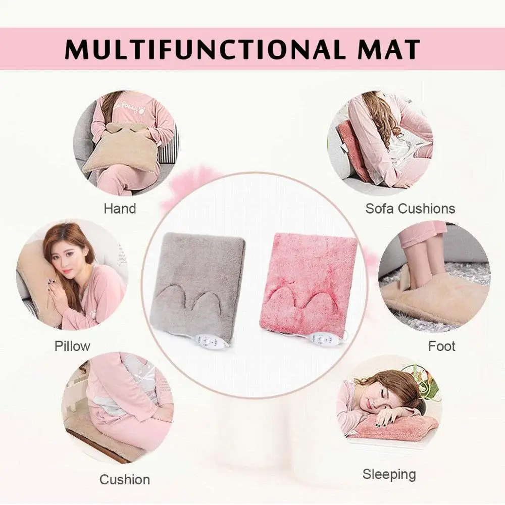 Портативная электрическая грелка для рук и ног 220 В 20 Вт нагреватель одеяло