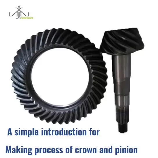 

20CrMnTiH3 30T Оси сращивания зубцов короны шестерни для toyota hiace hilux