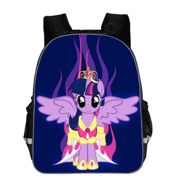 Рюкзак Moive My Little Pony черный водонепроницаемый рюкзак школьный для девочек и