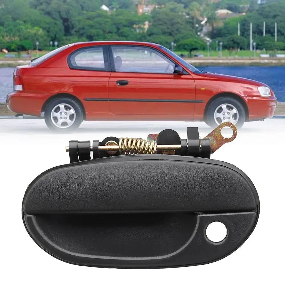 Для hyundai Accent 1995 1996 1997 1998 1999 2000 для Excel X3 1997 1998 1999 2000 Передний левый/правый наружные дверные ручки - Цвет: Front Right