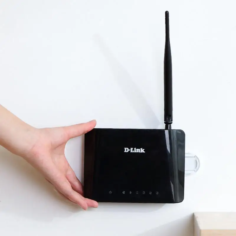 Держатель для проводов Plug-in Line Board Holder Adhesive Home-free Wall-mounted Router Without Perforation Install Bottom on.