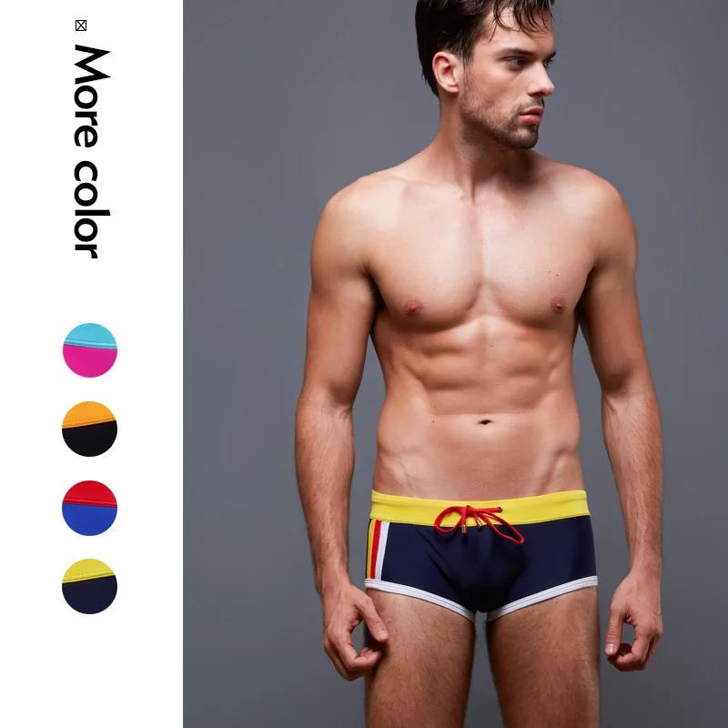 

Плавки для мужчин, Шорты для плавания, пляжный купальный костюм, Мужская одежда для плавания, шорты для серфинга, быстросохнущие эластичные ...