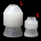 Глазурь Кондитерские мешки наконечник насадки адаптер Торт Sugarcraft Инструменты глазурь трубопроводов Насадка На кондитерский мешок пара кухонные принадлежности украшения