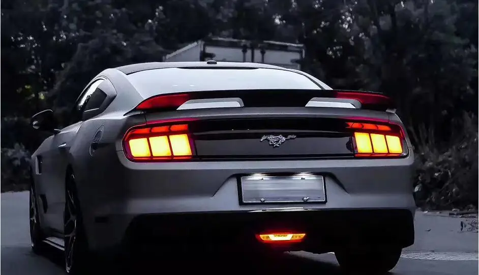 Праймер ABS для автомобиля заднего крыла багажника спойлер Ford Mustang 2015 2016 2017 2018