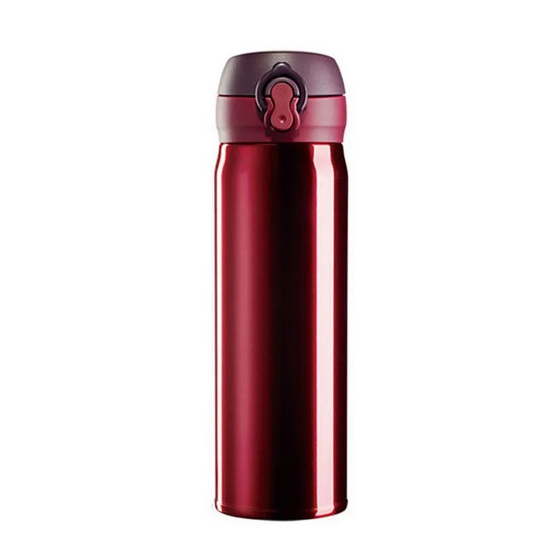 D-wine red 500 мл Термос, чайная кружка с фильтром, вакуумная колба с фильтром, нержавеющая сталь, Термокружка, кофейная кружка, бутылка для воды, офис - Цвет: D-wine red