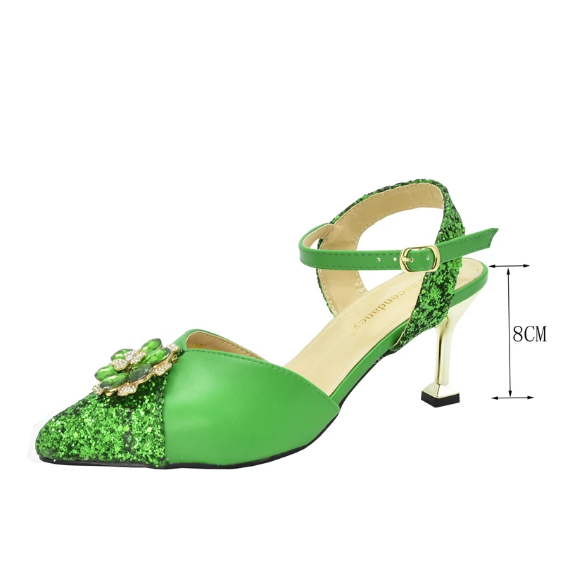 Doershow хорошая цена африканская Свадебная обувь Итальянская с подходящими сумками