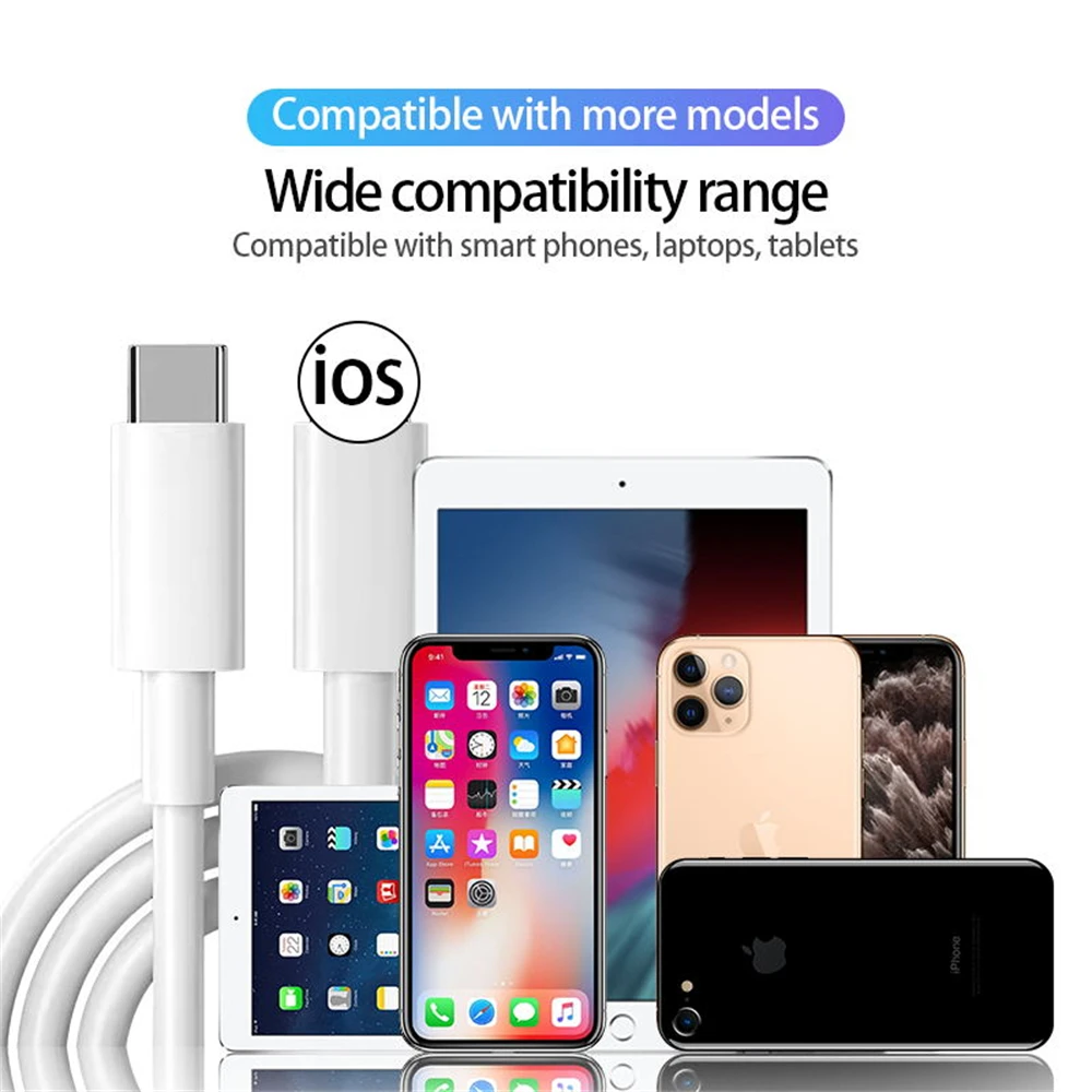 Кабель Usb 2021 для iphone кабель быстрой зарядки 11 12 13 pro max Xs Xr X SE 8 7 6 plus 6s 5 ipad air mini