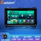 Автомагнитола Eunavi, мультимедийный плеер на Android, с GPS, 4G, для Mercedes Benz B200, B Class, W169, W245, Sprinter, Viano Vito, B180, типоразмер 2 Din