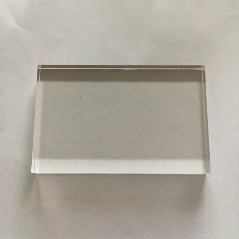 3 шт. 85x54x10 мм Высокая прозрачная акриловая ic доска гравировка буквы DIY блок подарочная карта печать слова лист акриловый дисплей тарелки домашний декор