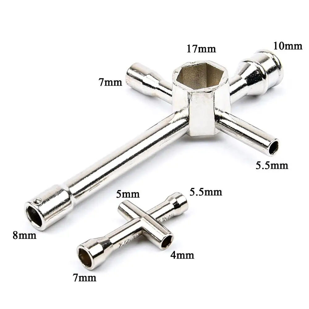 

HSP 80129 Cross Wrenches Maintenance tools 4mm 5 5.5 7mm / 5.5mm 7mm 8mm 10mm 17mm For RC Model Car HSP 94123 94122 94111 94188