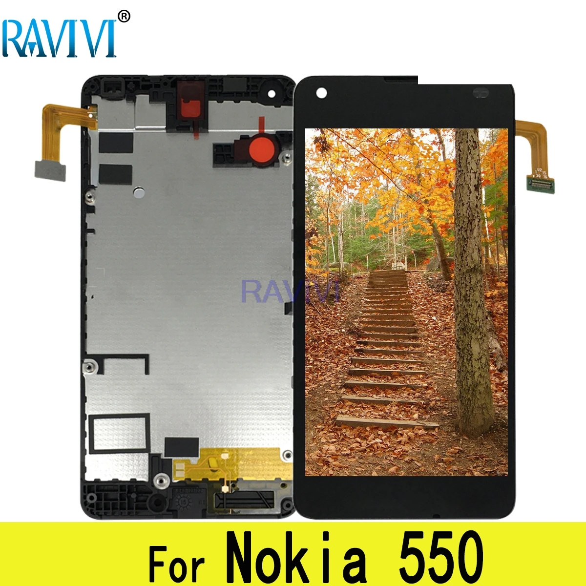 550 ЖК дисплей для Nokia Lumia сенсорный экран дигитайзер в сборе Замена Lumia550|Экраны