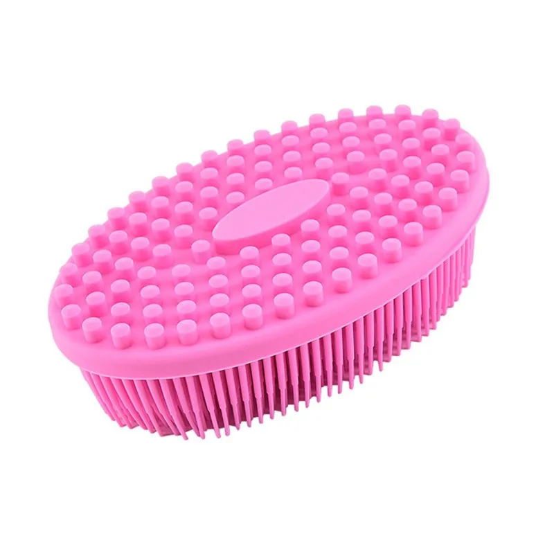 Силиконовая насадка для тела щетка массажа головы гребень-шампунь расческа