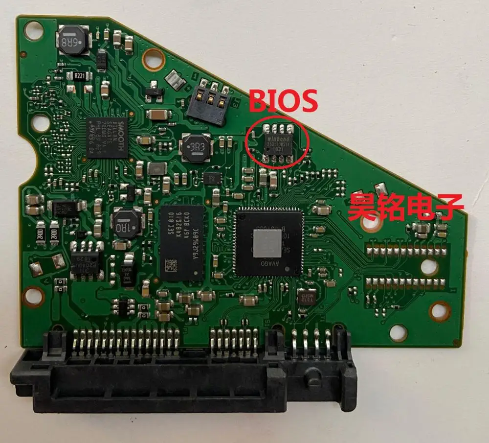 

Жесткий диск для Seagate ST8000DM 2CX188 6 ТБ 8 ТБ номер PCB платы 100815597 REV D