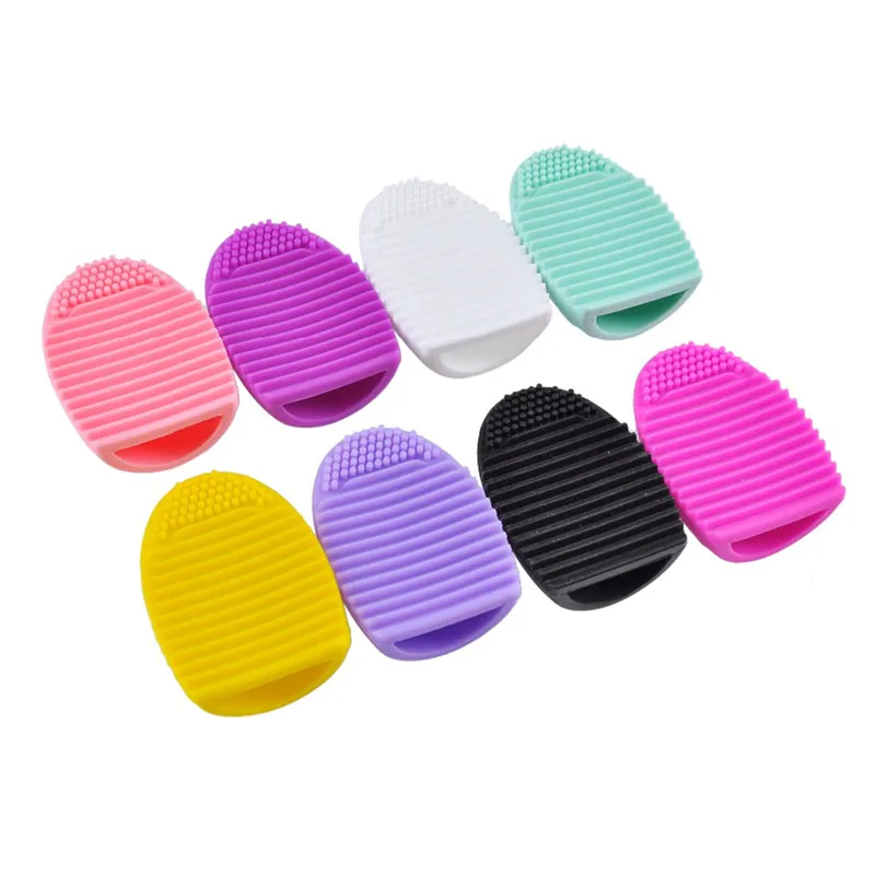 

Набор инструментов для очистки яиц, силиконовый скребок для бровей, горячая Распродажа, очиститель кистей для макияжа