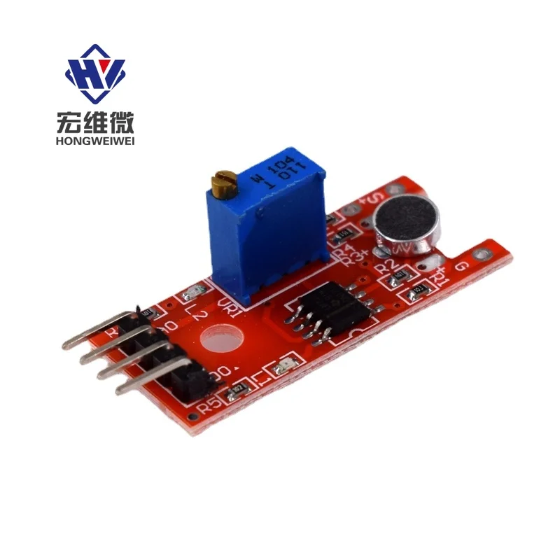 

1pcs KY-038 Microphone Voice Sound Sensor Module for Arduino Analog Digital Output Sensors MIC Module Adopt Main Chip Modules
