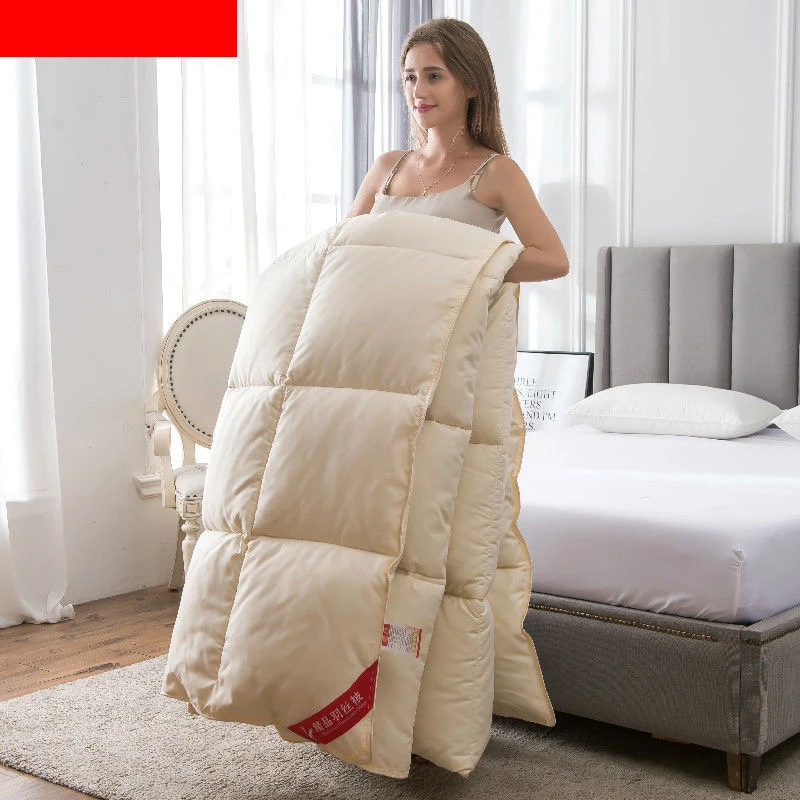 

GraspDream 95 % White Goose/Duck Down Quilt Duvets five star hotel Winter Comforters 100% Cotton Cover King Queen Twin Full Size