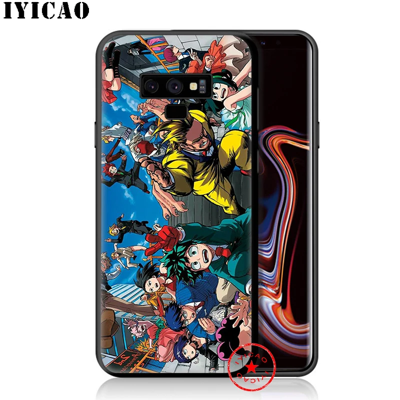 IYICAO My Hero Academy аниме мягкий чехол для samsung Galaxy S10e S10 S9 S8 Plus S6 S7 Edge Note 10 9 8 TPU |
